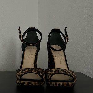 Jessica Simpson Cheetah Heel